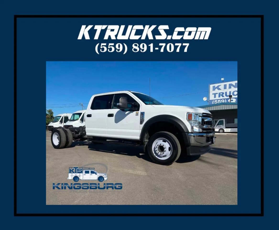 2022 Ford F-550 Crew Cab - Flatbed