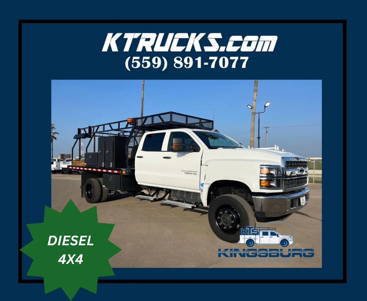 2022 Chevrolet Silverado 5500 - Flatbed