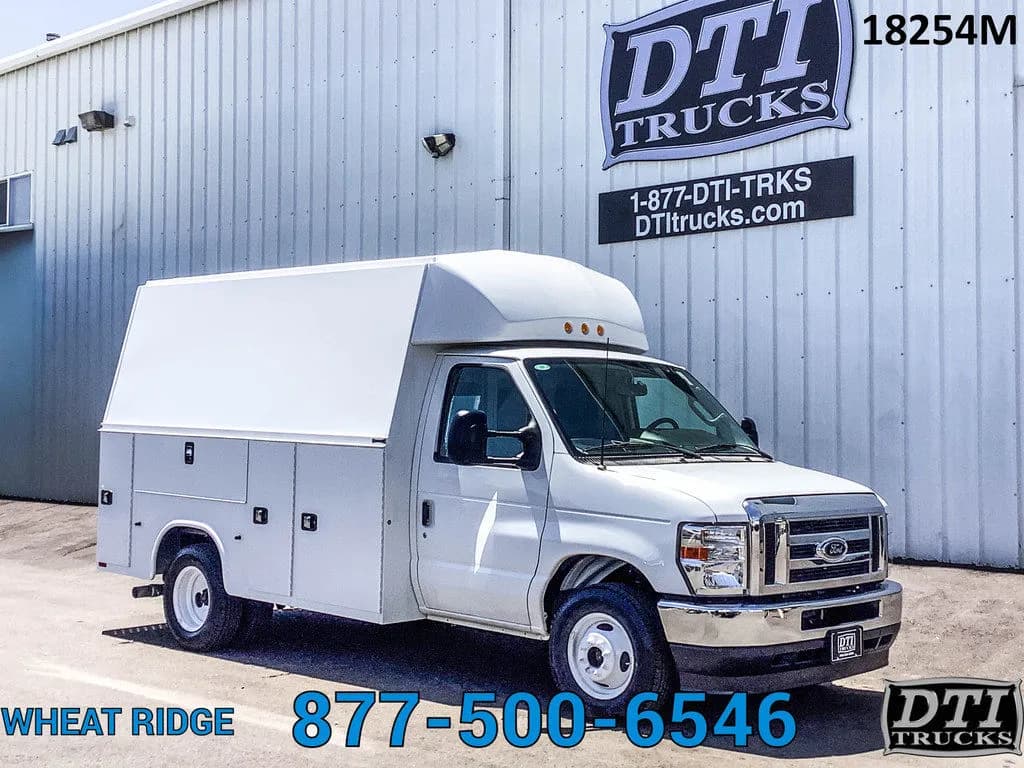 2024 Ford E350 Enclosed Service/Utility Truck 7.3L Gas - Service