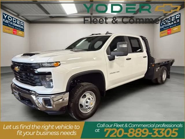 2026 Chevrolet Silverado 3500 Crew Cab - Flatbed
