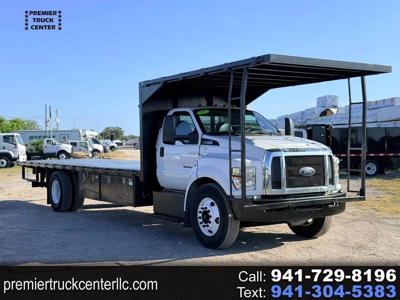 2018 Ford F-650 Reg Cab - Flatbed