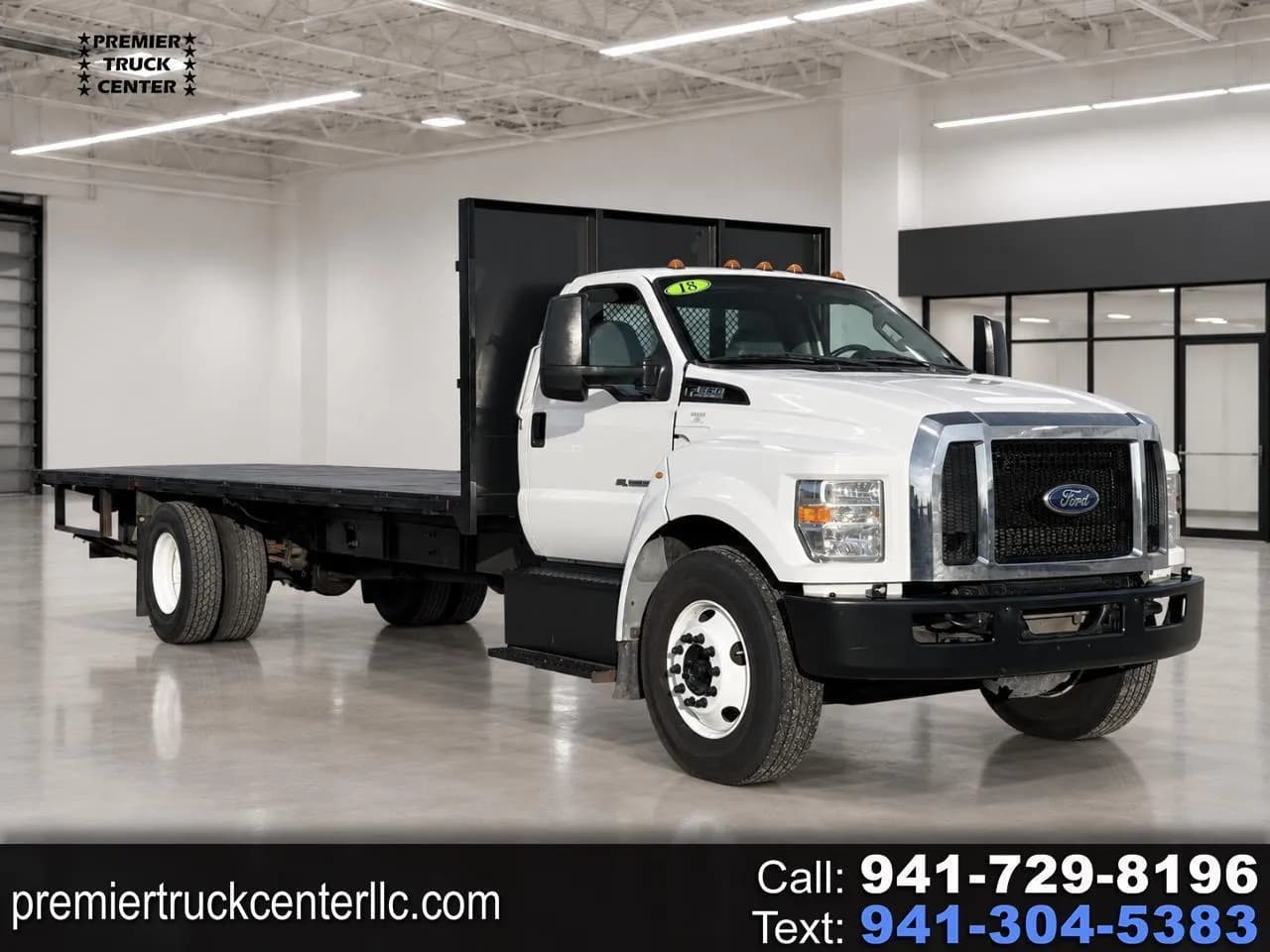 2018 Ford F-650 26' + 12' Steel - Flatbed