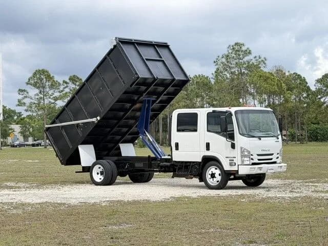 2019 Isuzu NPR-HD Crew Cab GAS - Dump