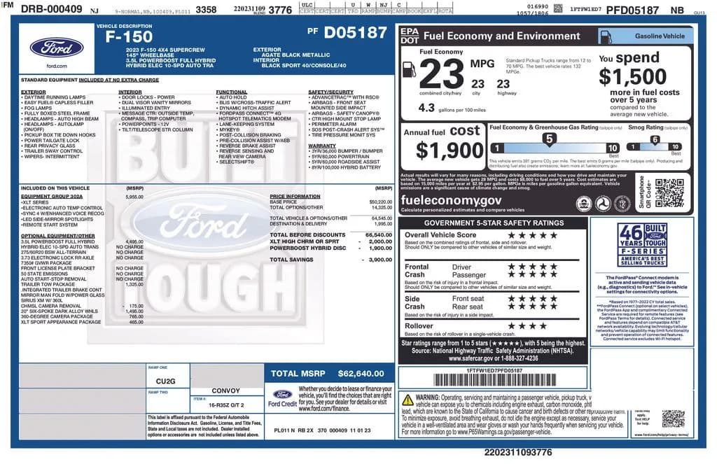 2023 Ford F-150 - Pickup