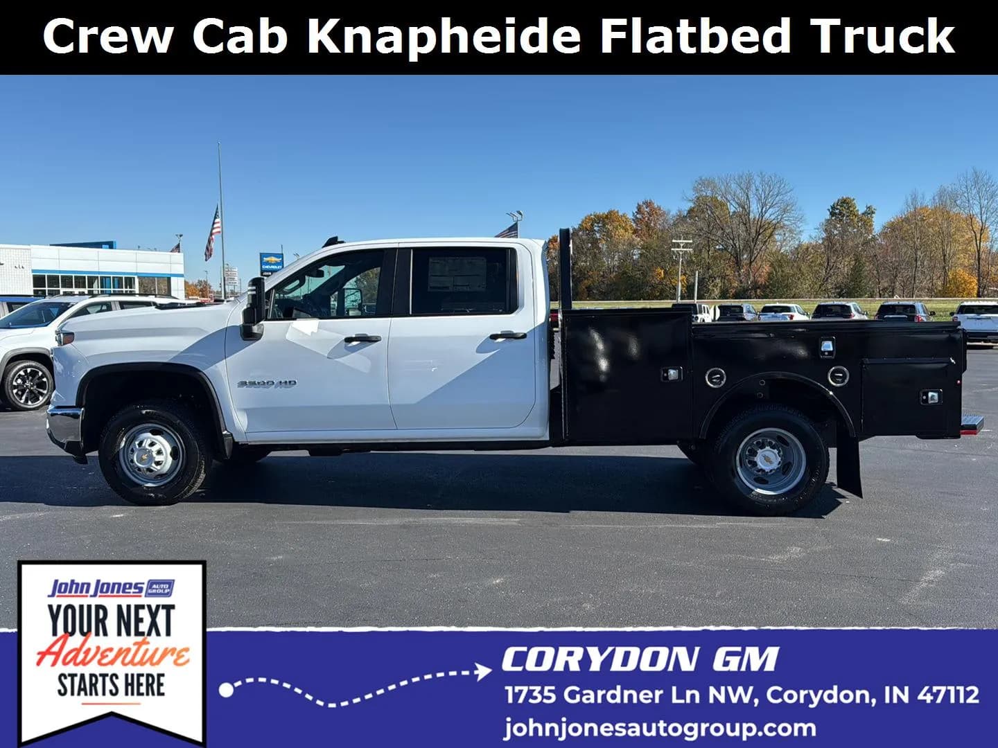 2026 Chevrolet Silverado 3500 Crew Cab - Flatbed