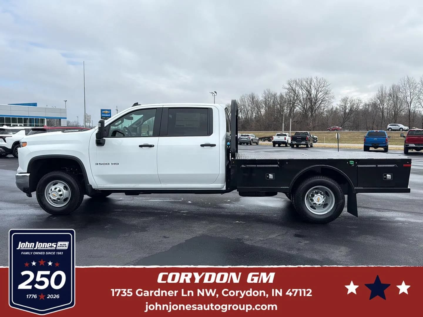 2026 Chevrolet Silverado 3500 Crew Cab - Flatbed