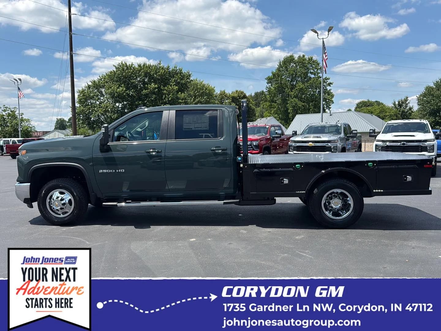 2026 Chevrolet Silverado 3500 Crew Cab - Flatbed