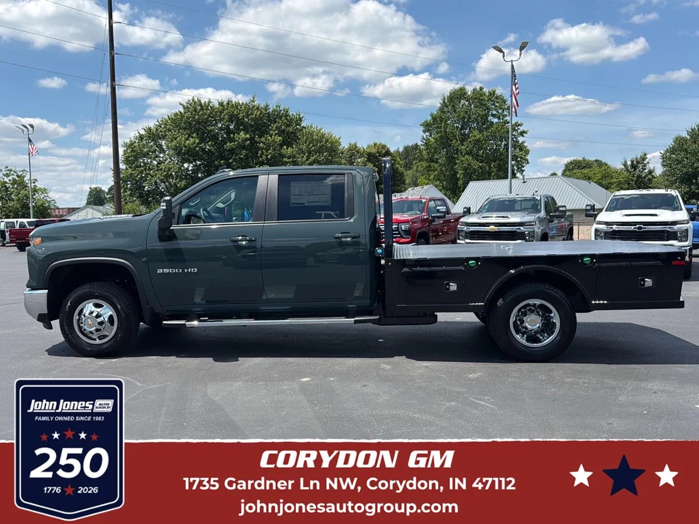 2026 Chevrolet Silverado 3500 Crew Cab - Flatbed