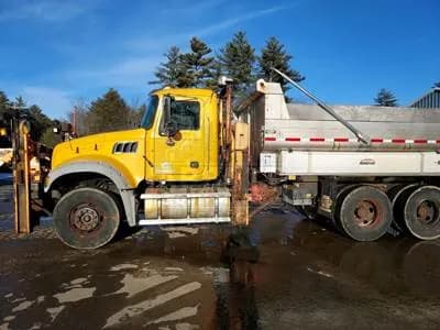 2011 Mack GU713 Plow/Dump Truck - Dump