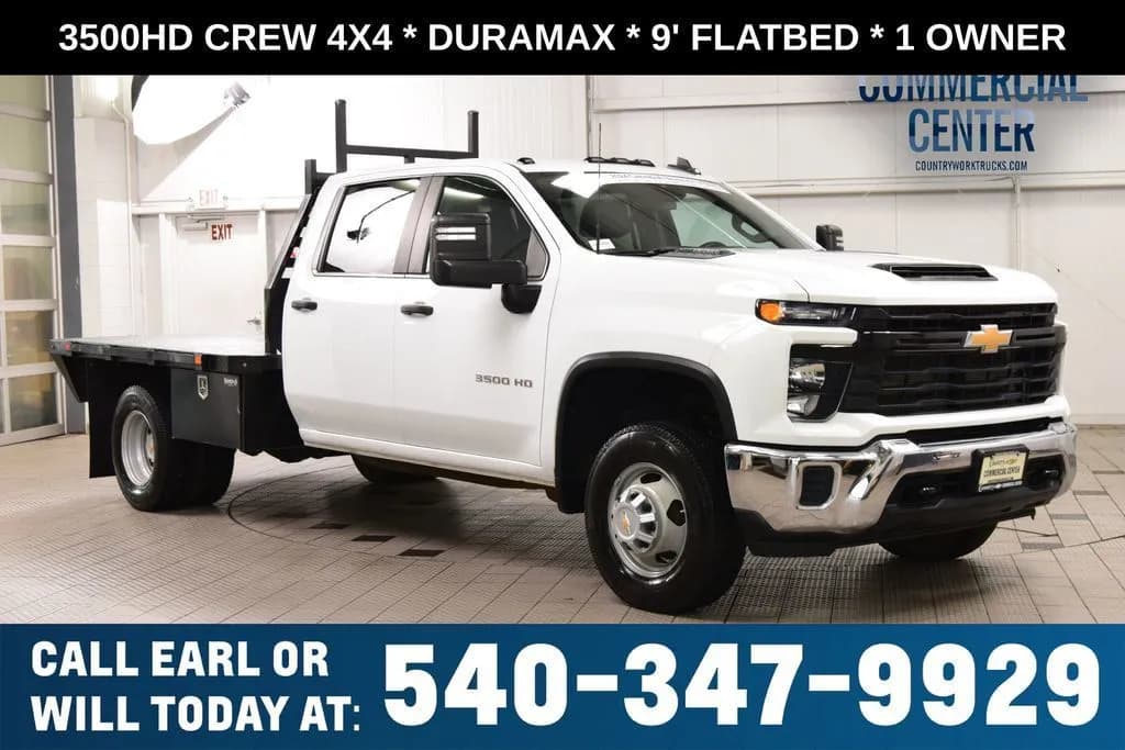 2024 Chevrolet Silverado 3500HD 3500HD CREW - Flatbed
