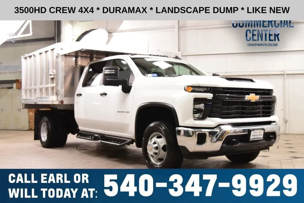 2024 Chevrolet Silverado 3500HD 3500HD CREW - Dump