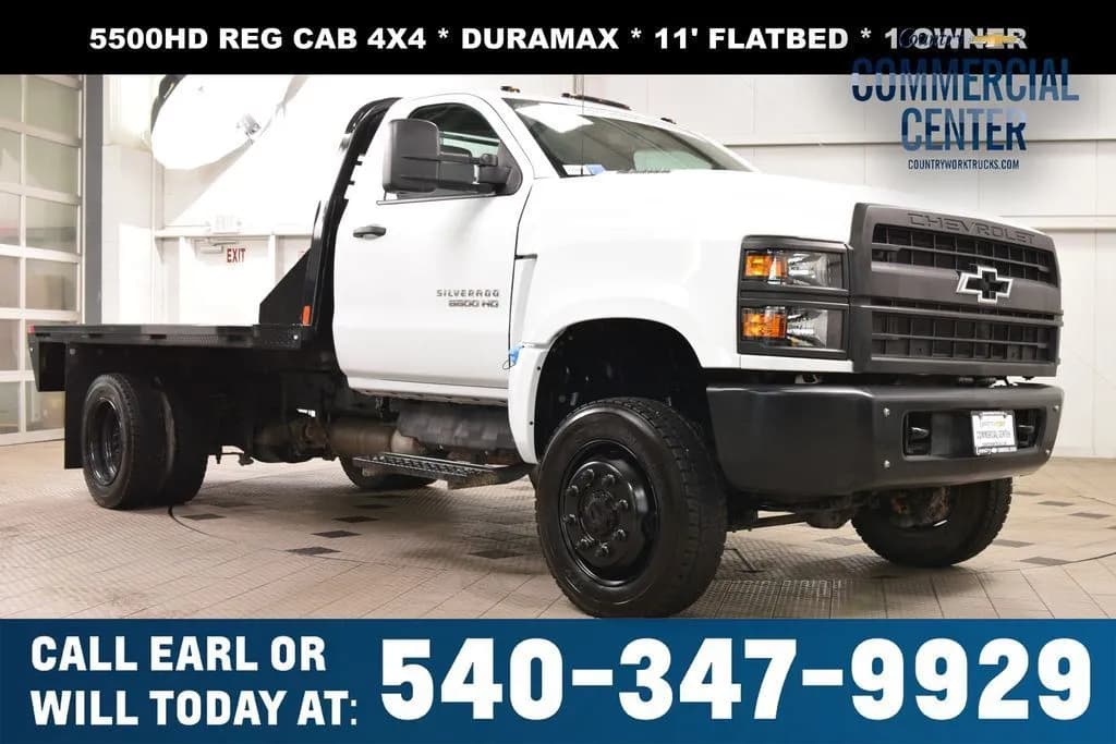 2023 Chevrolet Silverado 5500HD 5500HD REG CAB - Flatbed