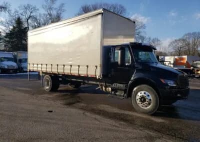 2024 International MV Curtainside Truck - Curtain Side / Roll Tarp Trailers / Curtain Side Trucks