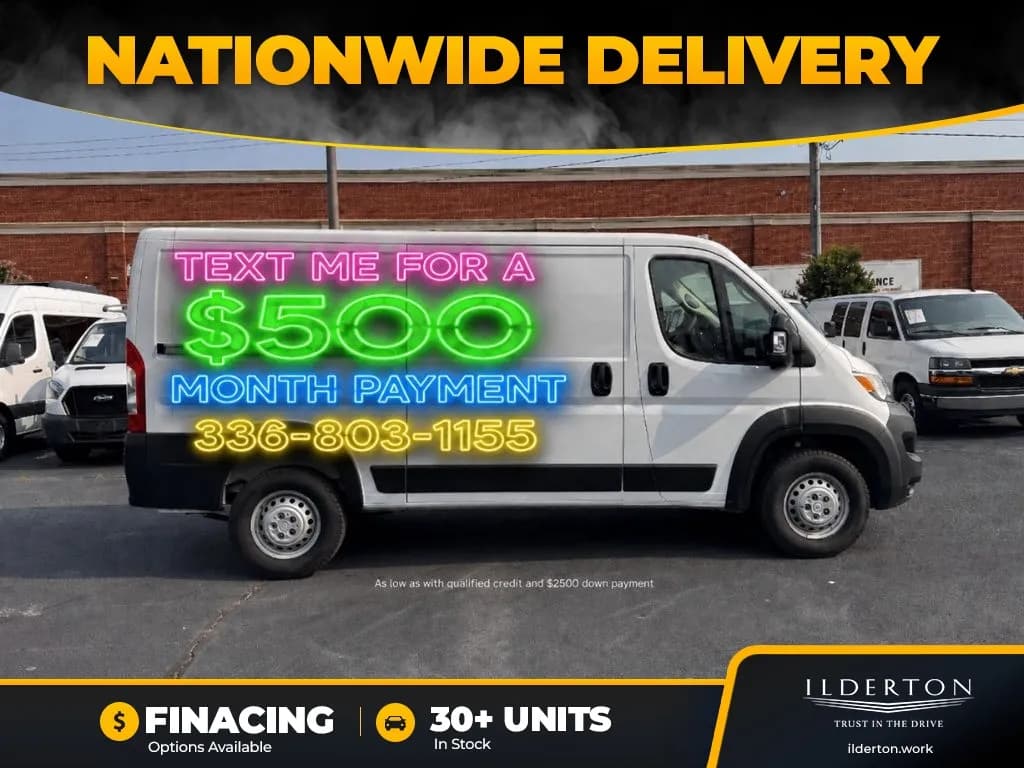 2025 Ram ProMaster - Vans