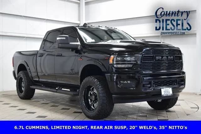 2024 Ram 2500 Limited Night Edition Leveled - Pickup