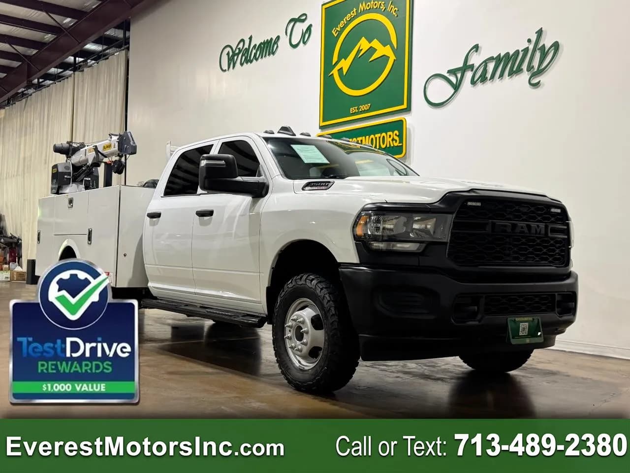 2024 Ram 3500 - Crane