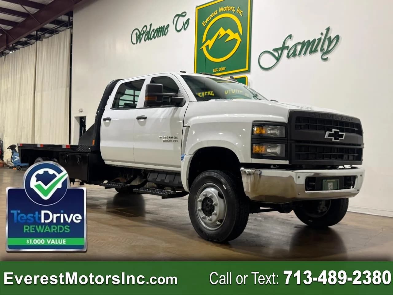 2023 Chevrolet Silverado 5500 HD WT - Flatbed