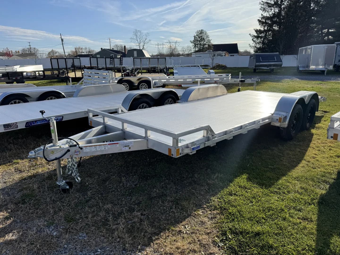 2026 Moch8x20 AL 7K Aluminum Deck Car - Car Hauler Trucks