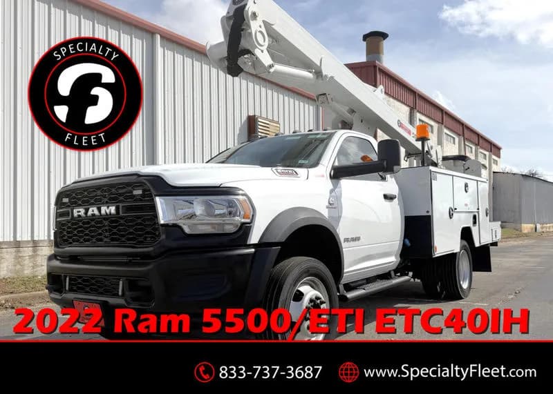 2022 Ram 5500 / ETI ETC40IH - - Bucket