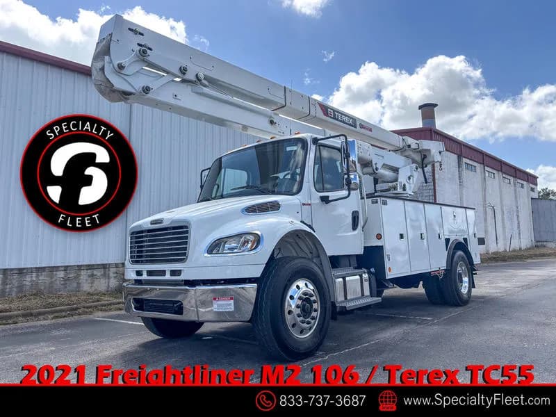 2021 Terex TC55 / Freightliner M2 106 - - Bucket