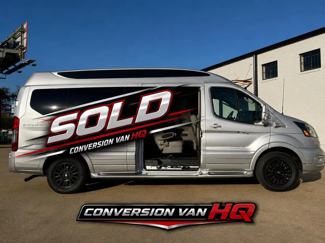 2023 Ford Transit 150 9 Passenger Explorer Conversion Van - Vans