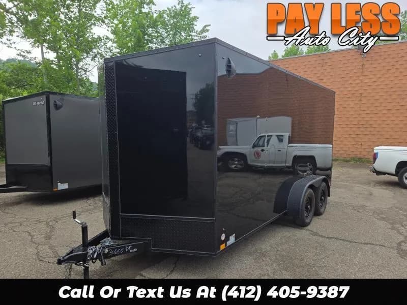 2027 Discovery 7x16 12'' Extra Height Ramp