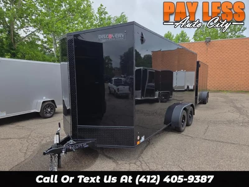 2027 Discovery 7x16 12'' Extra Height Ramp
