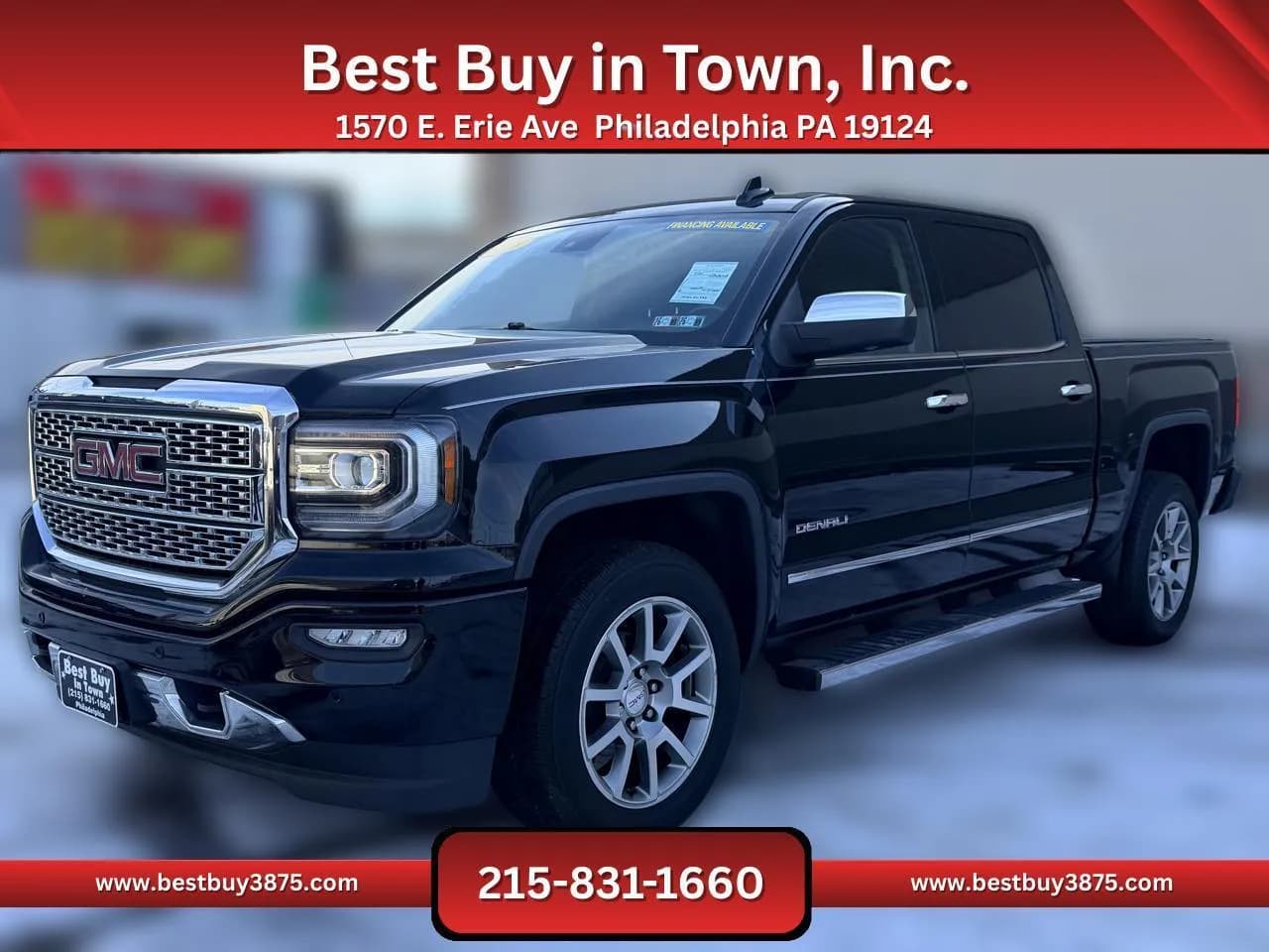 2018 GMC Sierra 1500 Denali Pickup 4D 6 1/2 ft - Pickup