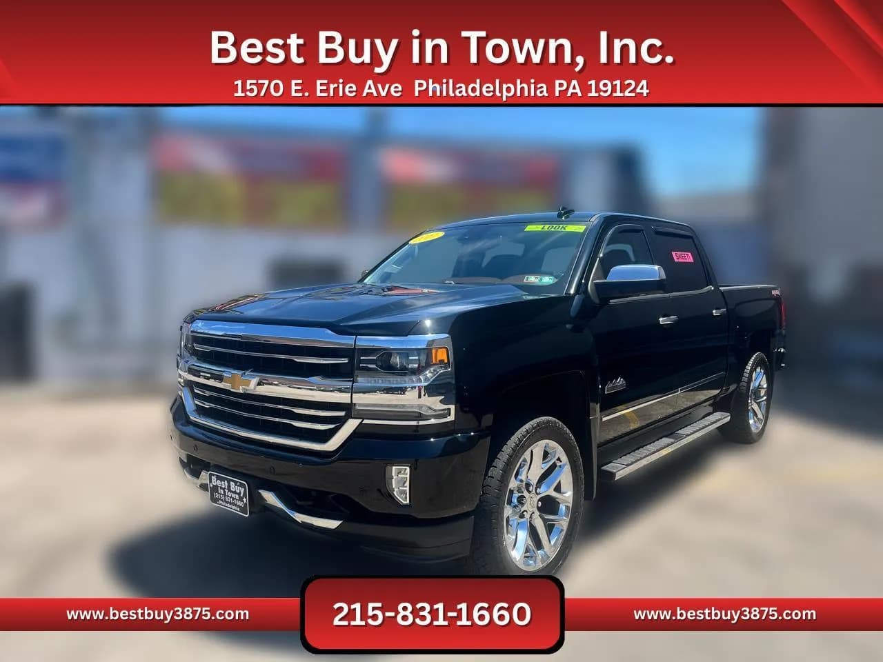 2017 Chevrolet Silverado 1500 High Country Pickup 4D 5 3/4 ft - Pickup