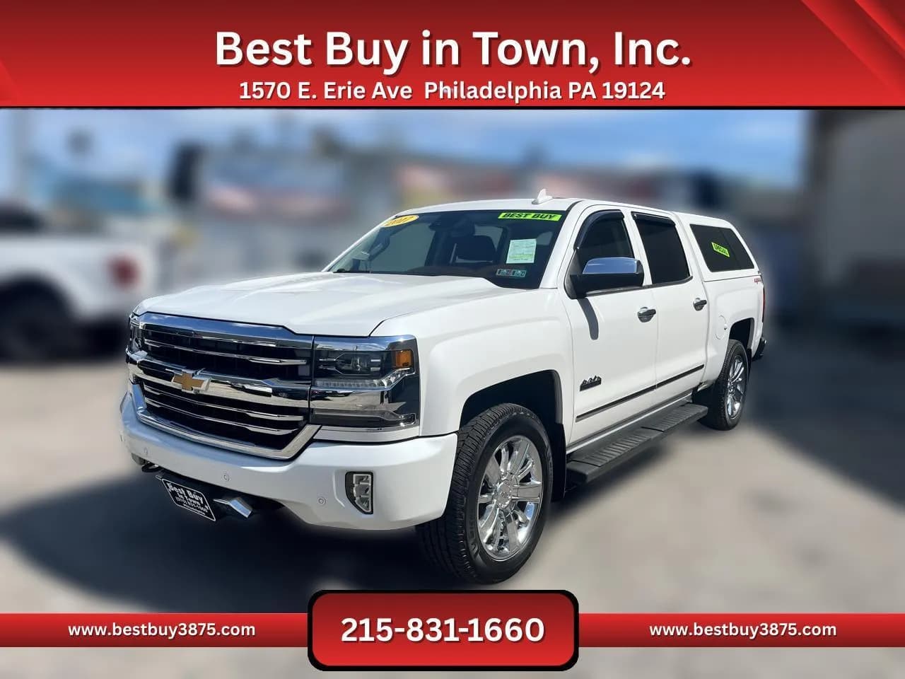 2017 Chevrolet Silverado 1500 High Country Pickup 4D 5 3/4 ft - Pickup