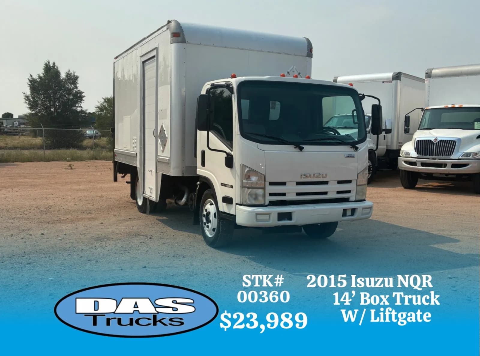2015 Isuzu NQR 14' - Box
