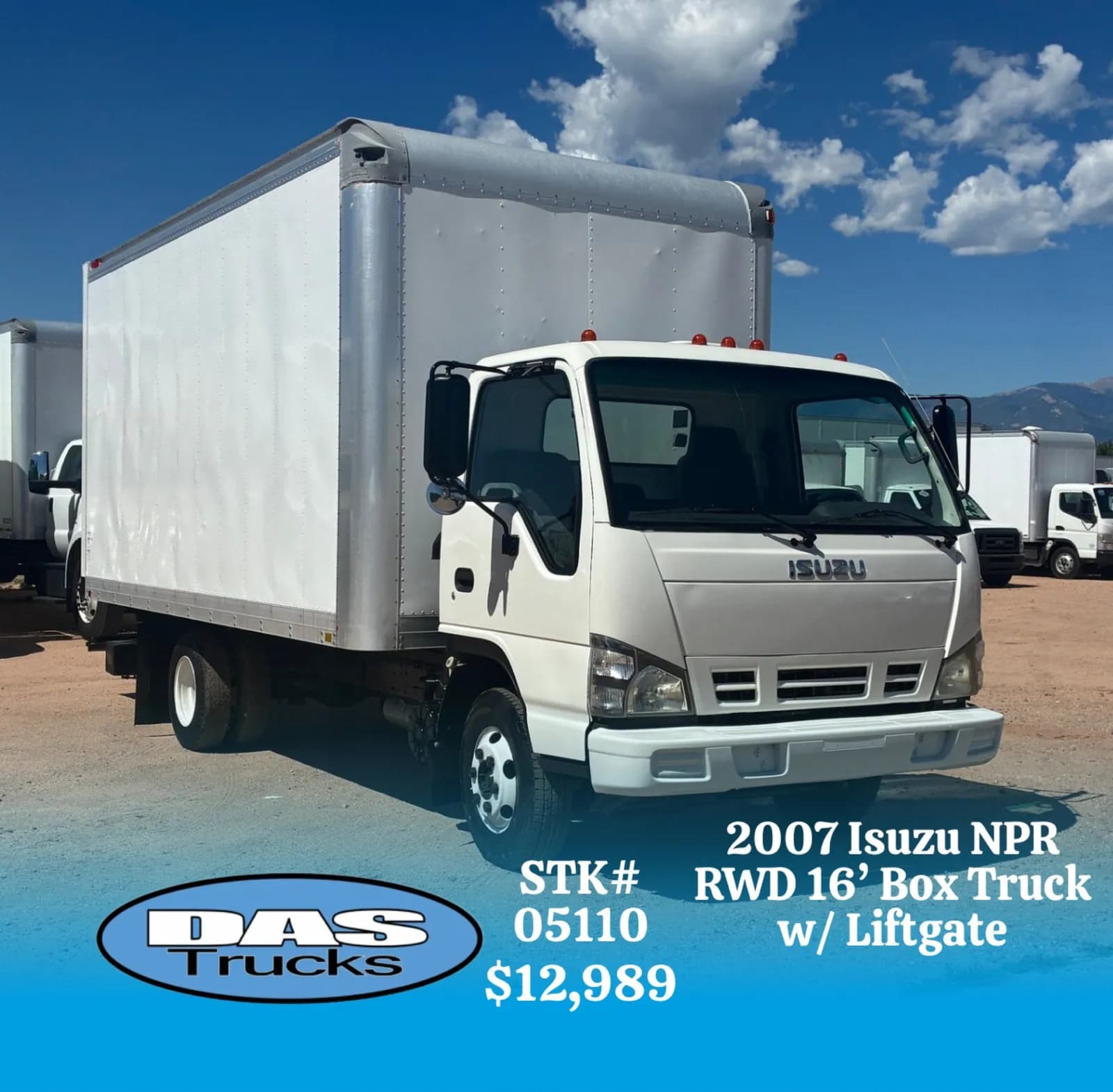 2007 Isuzu NPR 16' - Box