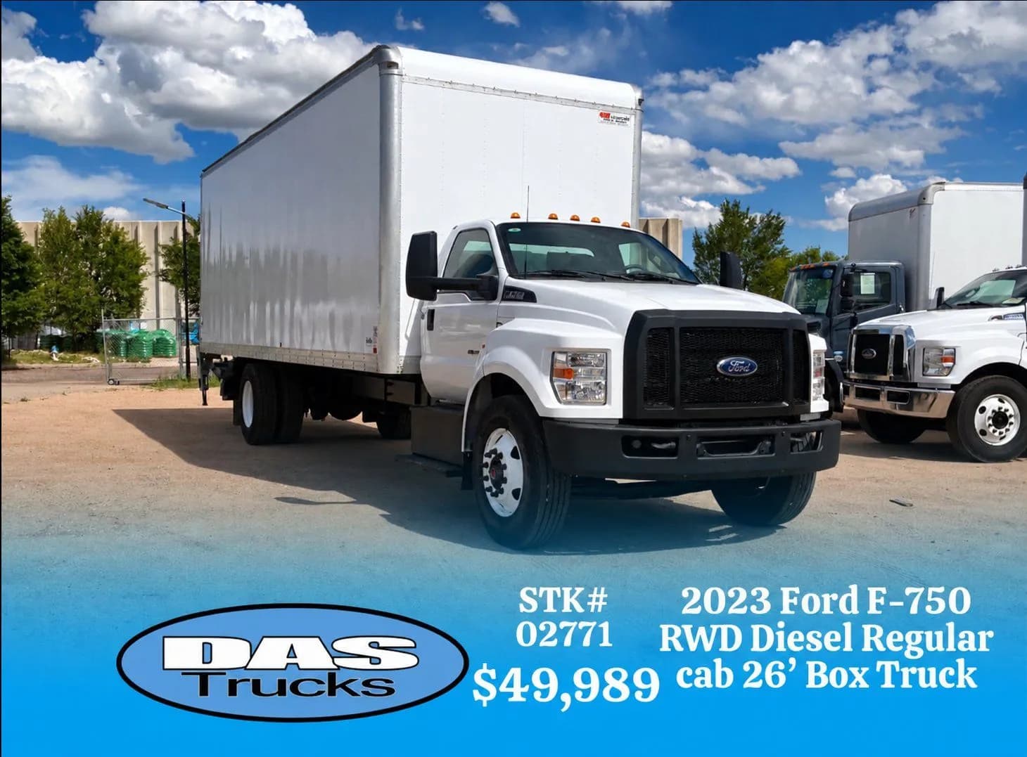 2023 Ford F-750 26' - Box