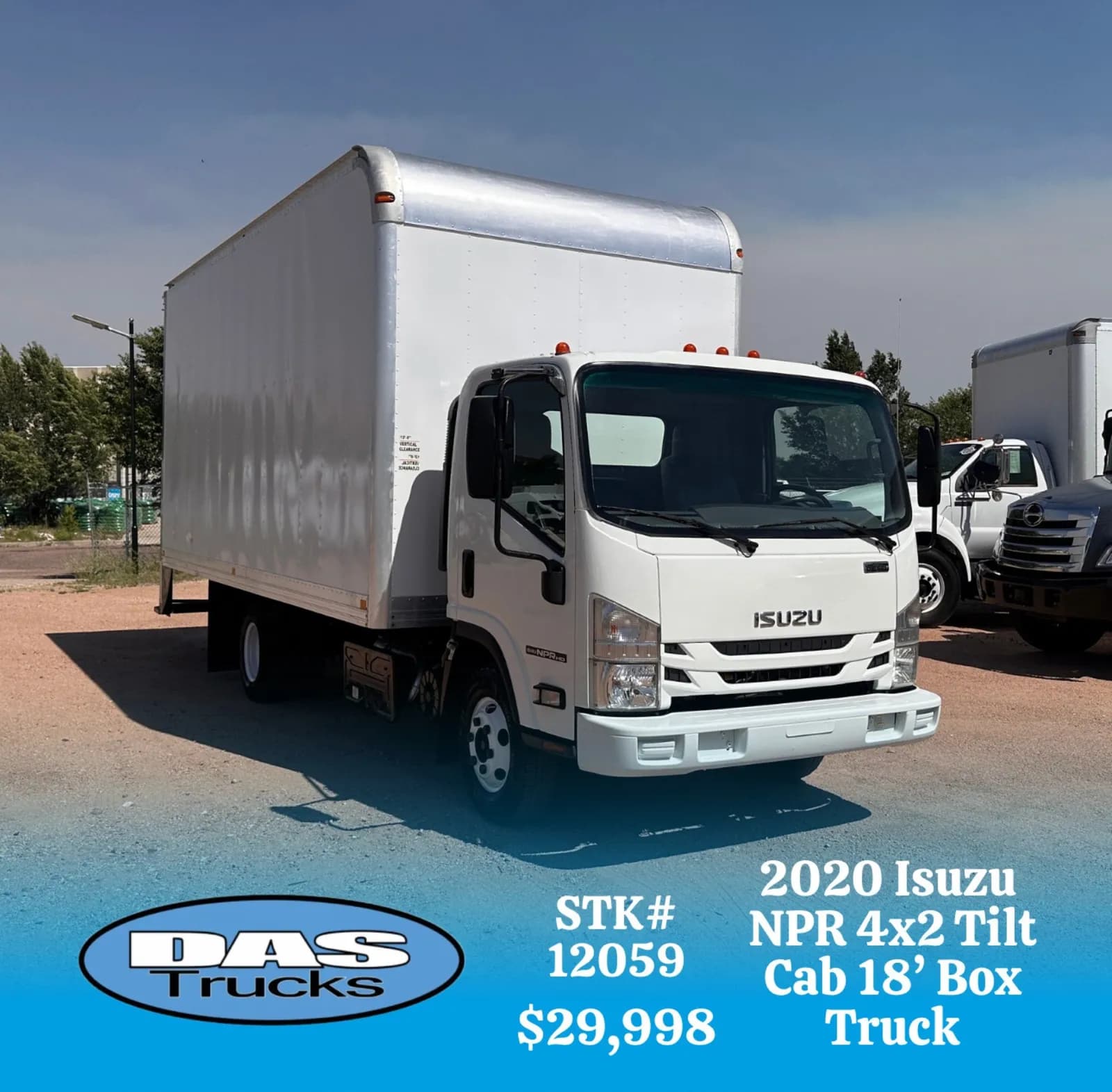 2020 Isuzu NPR 18' - Box