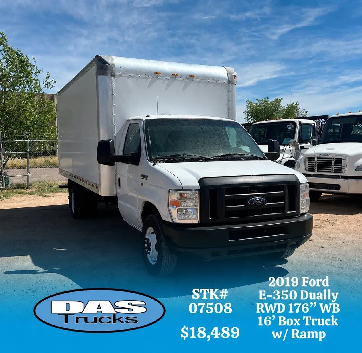 2019 Ford E-350 16' - Box