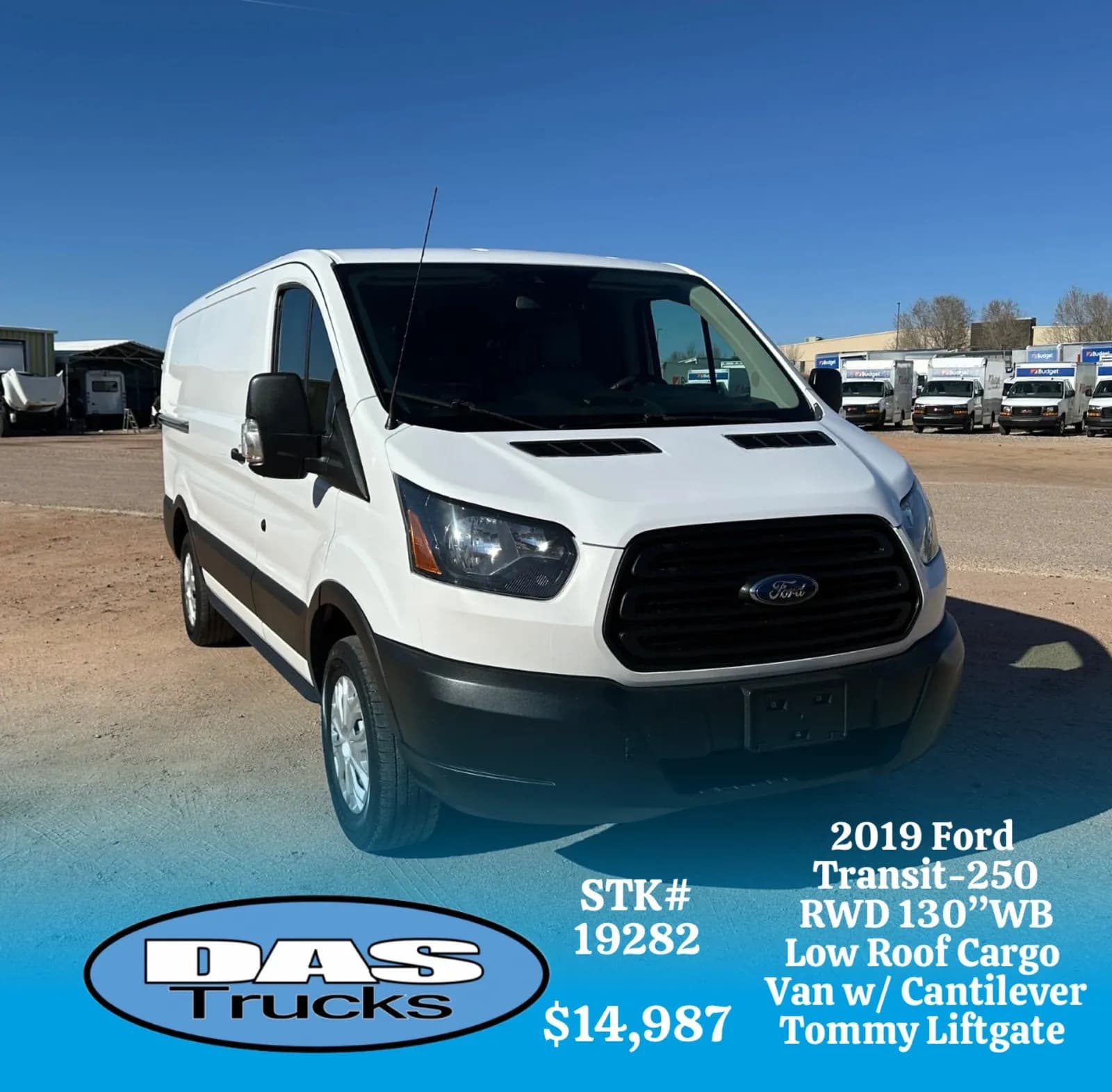 2019 Ford Transit-250 Low Rf Cargo Van Lif - Vans