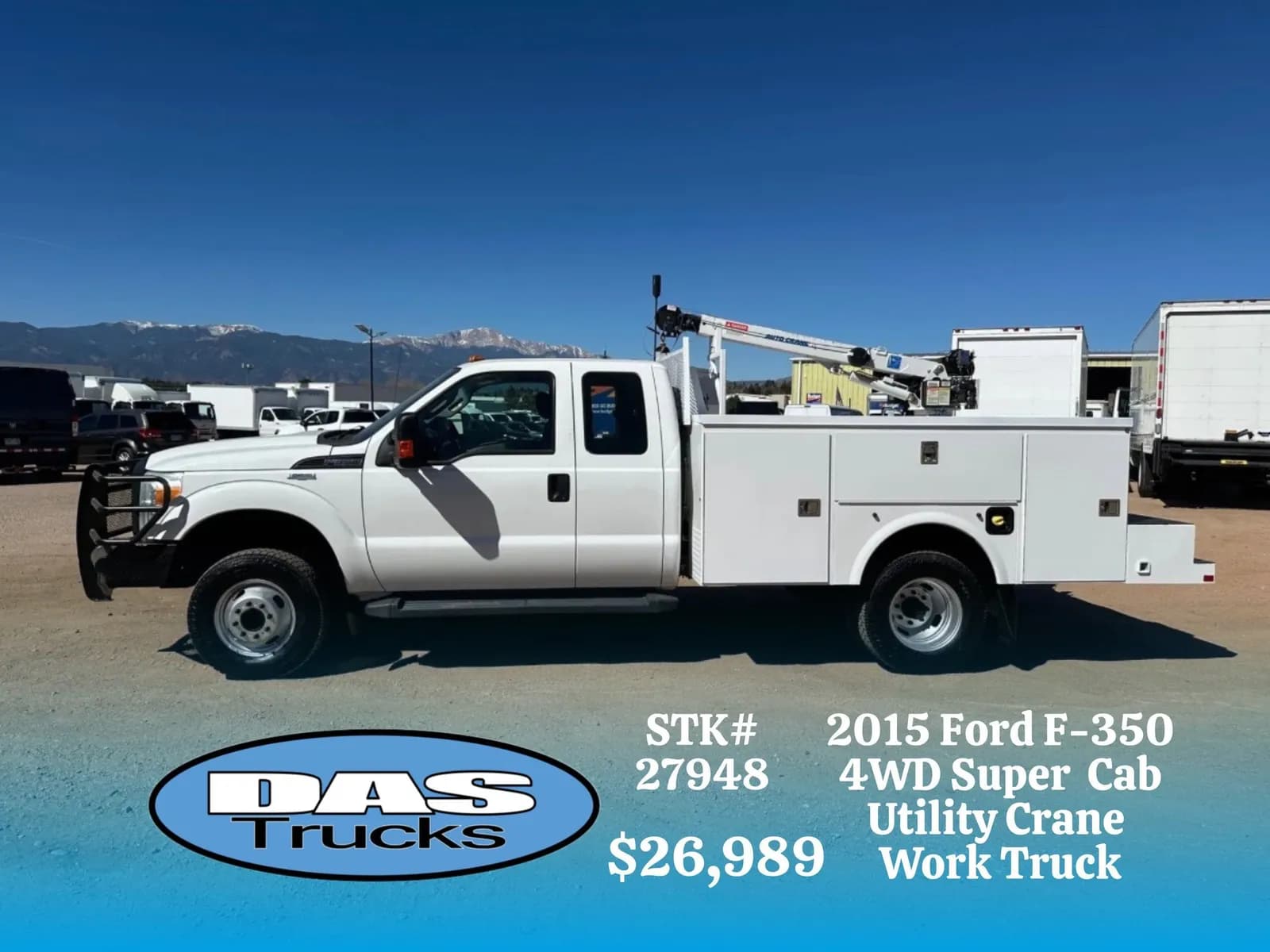 2015 Ford F-350 - Crane