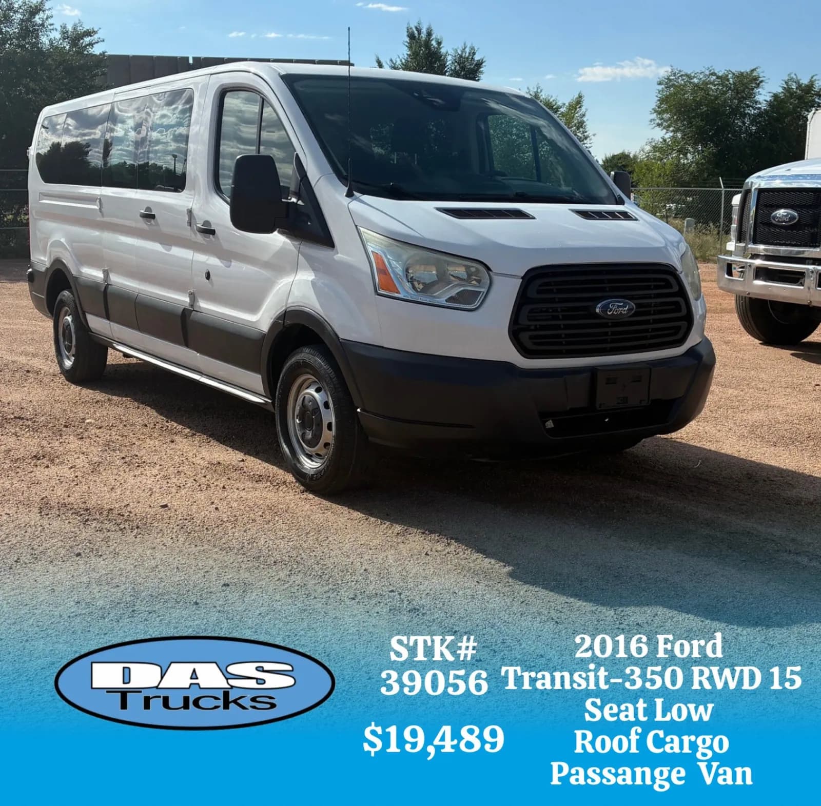2016 Ford Transit-350 15P Passenger Van XL - Vans
