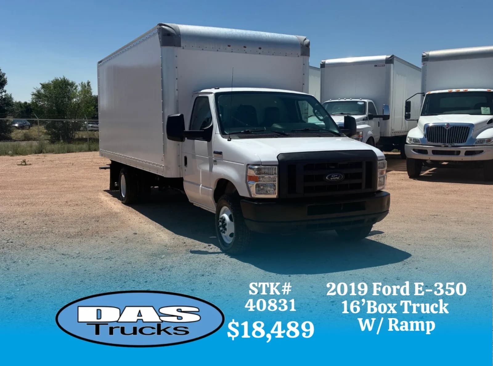 2019 Ford E-350 16' - Box