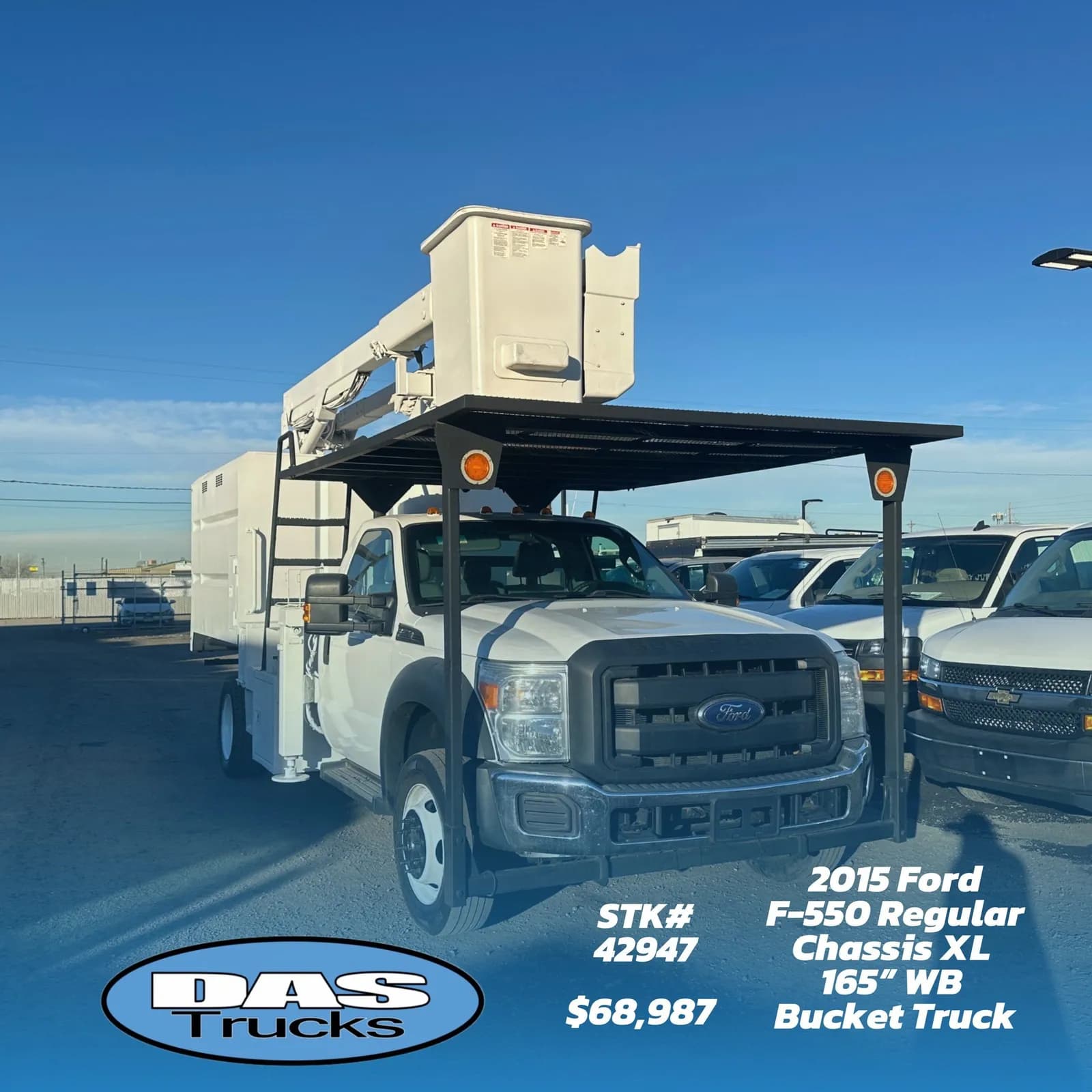 2015 Ford F-550 Chipper Truck XL - Chipper Trailers / Chipper Trucks