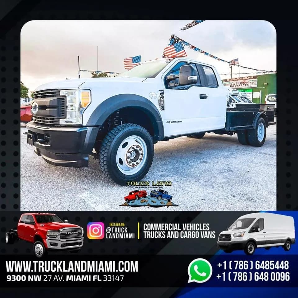 2017 Ford F-450 SD XL 168 W.B 4D