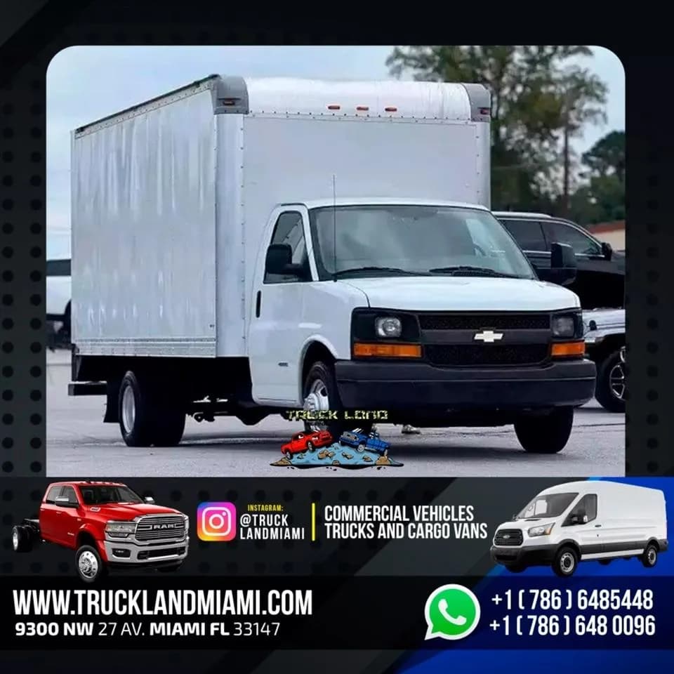 2016 Chevrolet Express 4500 High Cube 12'