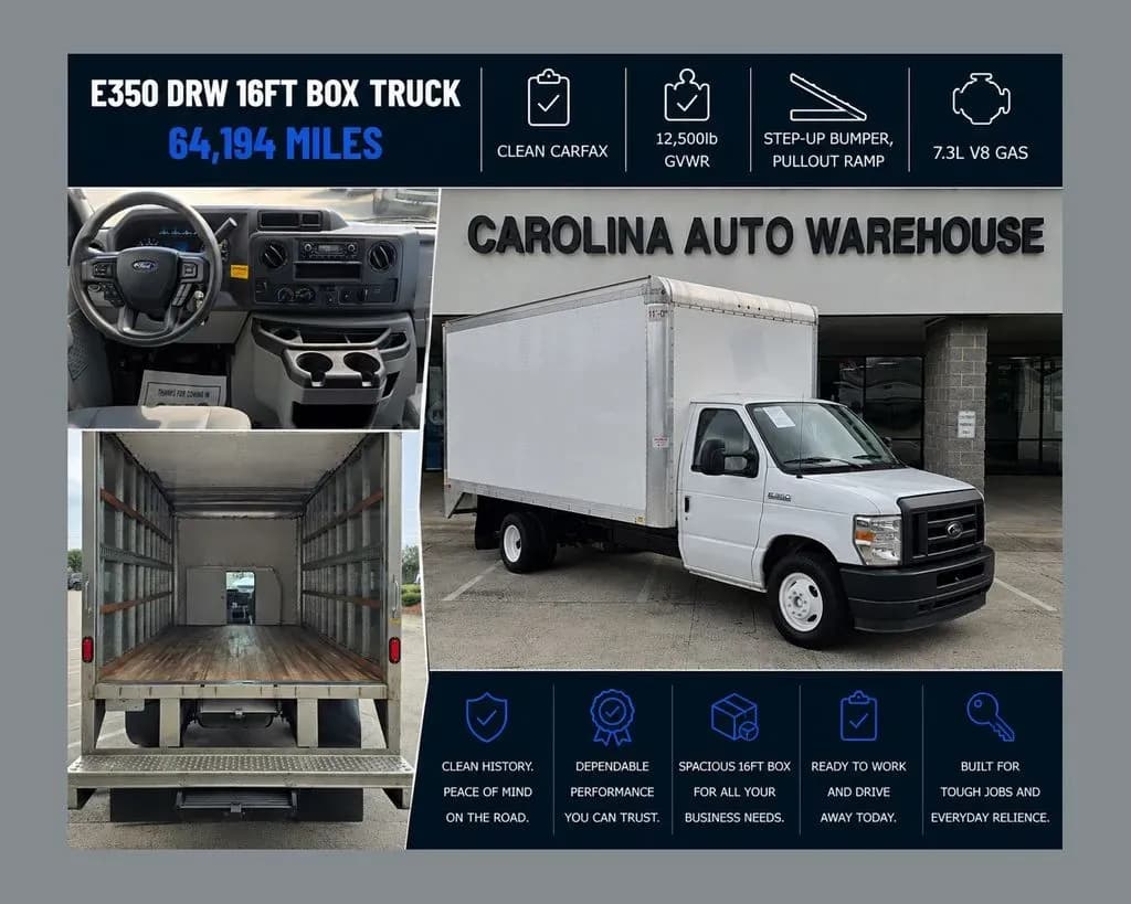 2023 Ford E-350SD - Box