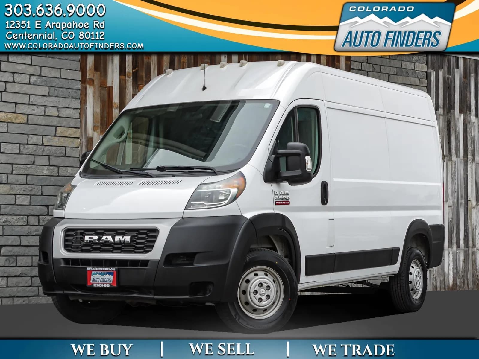 2020 Ram 2500 ProMaster Vans - Vans