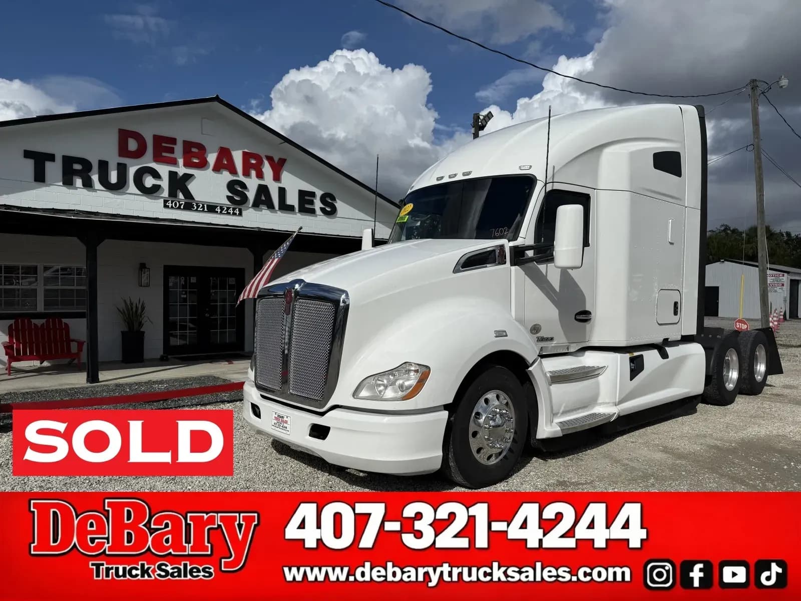 2022 Kenworth T680 - Sleeper