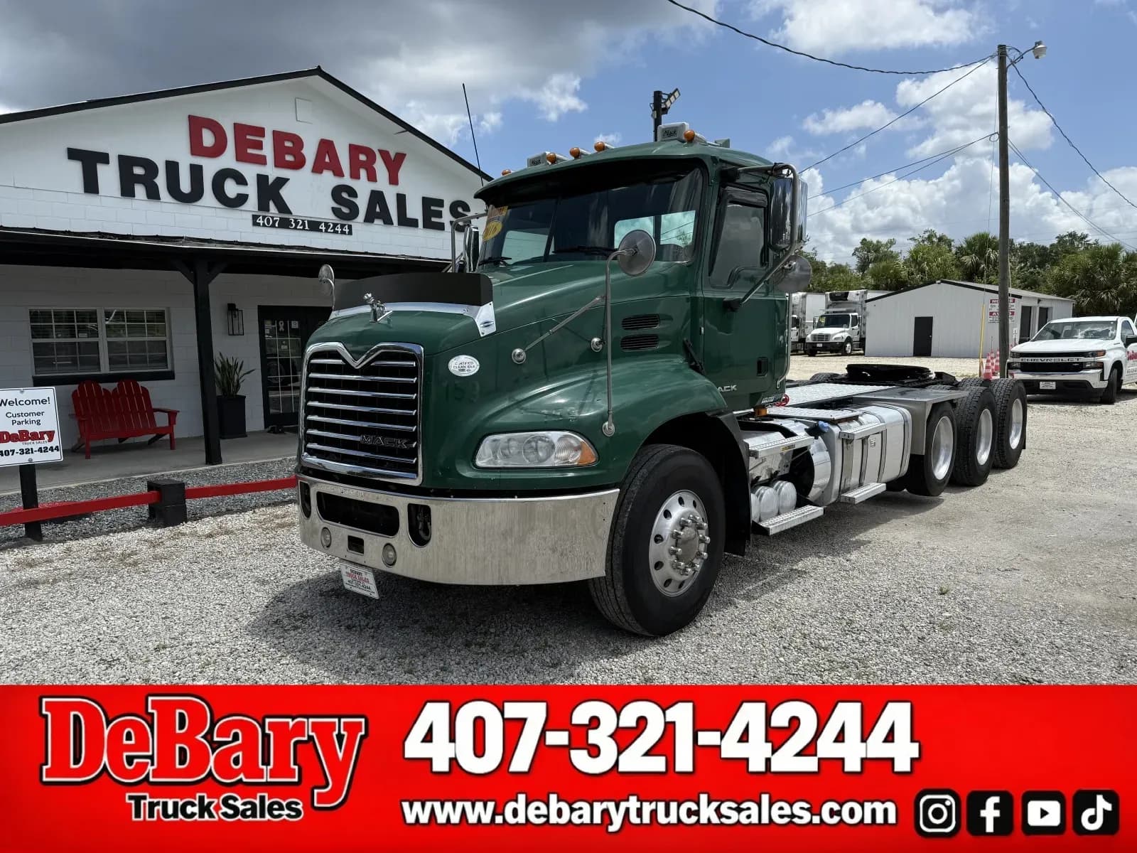 2016 Mack CXU 613 - Day Cab
