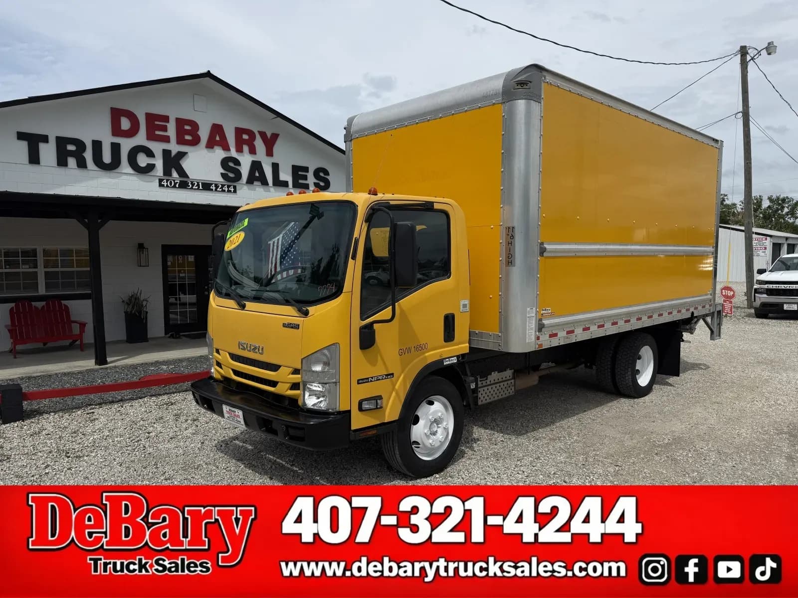 2021 Isuzu NPR HD - Box