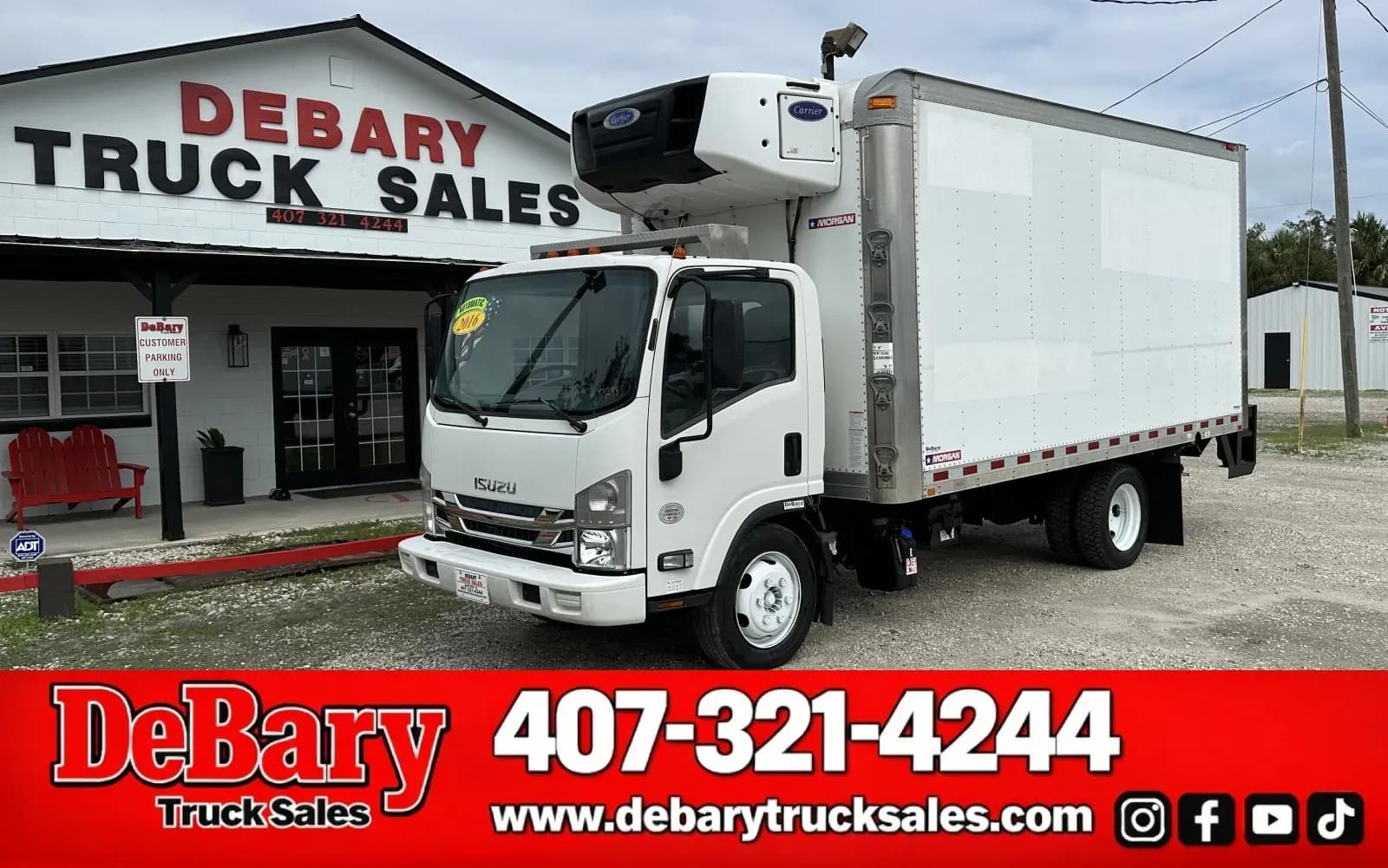 2016 Isuzu NPR XD - Refrigerated