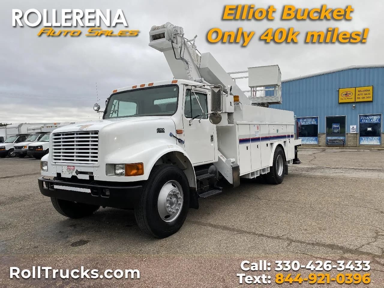1998 International 4900 - Bucket