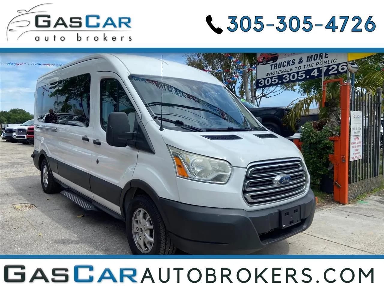 2016 Ford Transit 350 Wagon Med Roof XLT w/Sliding Pass 148-in WB